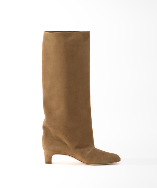 【NEBULONIE/ネブローニ】別注 SUEDE HEEL 4.5 ブーツ plage（プラージュ）の「【NEBULONIE/ネブローニ】別注 SUEDE