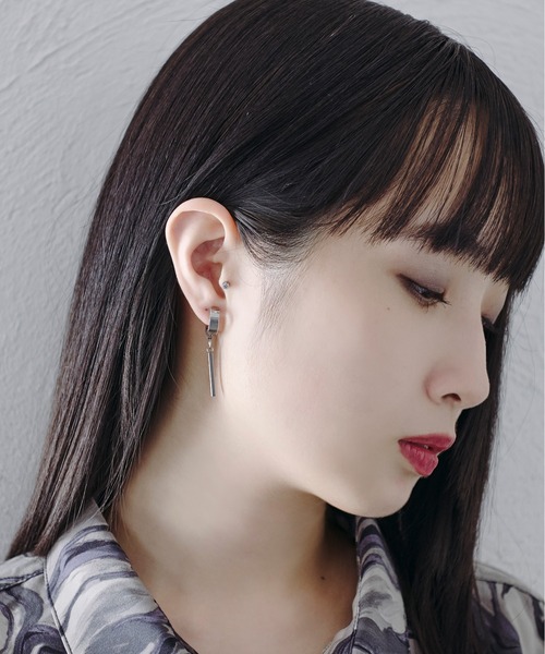 スティックイヤリング/片耳用（イヤリング）｜Ellno Loset（エルノ