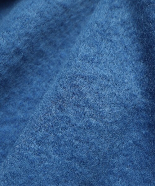 PUBLUX（パブリュクス）の「PUBLUX/パブリュクス ボリュームフリンジマフラー【WEB限定】（マフラー・メンズ・ブラック/グレー/ナチュラル/ブルー/グリーン・ONE SIZE）」の17枚目の写真