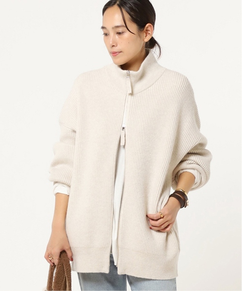 【AP STUDIO】 ジップブルゾン　ナチュラル AP STUDIO（ブルゾン）のフリマアイテム一覧