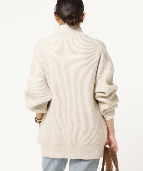 AP STUDIO（エーピーストゥディオ）の「《追加》ジップニットブルゾン