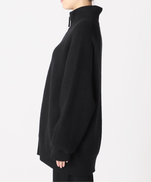 AP STUDIO（エーピーストゥディオ）の「《追加》ジップニットブルゾン