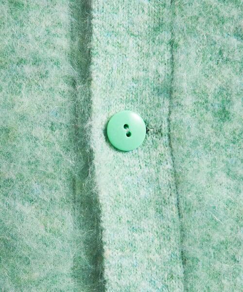 MONKEY TIME（モンキータイム）の「＜monkey time＞ BRSHD MHR PL CARDIGAN/カーディガン（カーディガン/ボレロ・メンズ・ライム/ナチュラル/ブラック・S/M/L）」の19枚目の写真