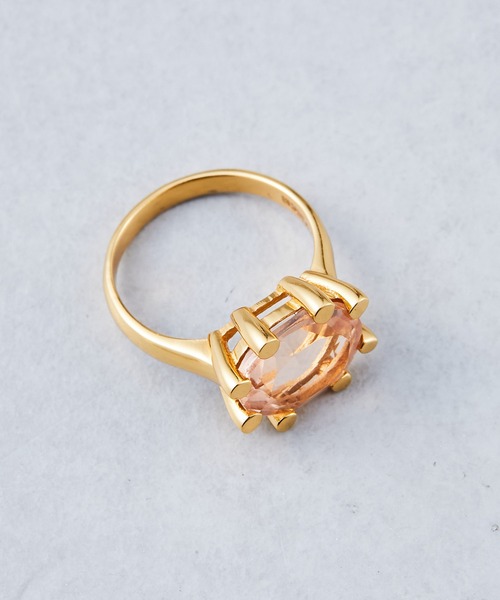 SHYLA（シャイラ）の「【SHYLA（シャイラ）】OVAL CLAW RING/リング（リング・レディース・グリーン/シャンパン・13）」の15枚目の写真