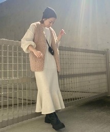 Mermaid sweat one-piece / マーメイドスウェットワンピース(kiharu select)