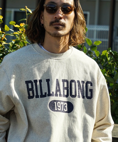 ビラボン ビッグシルエット スウェットトレーナー オールドヴィンテージ BILLABONG（ビラボン）の「BILLABONG メンズ COLLEGE トレーナー