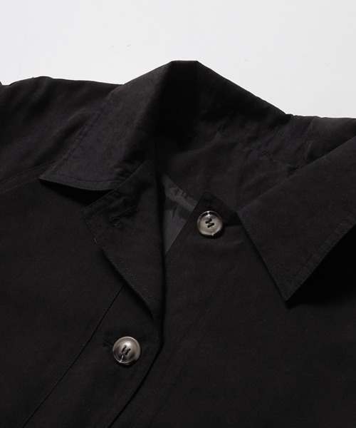 coca(coca)(コカ)の「ピーチスキントレンチコート(トレンチコート・レディース・ダークベージュ/ブラック・SHORT/LONG)」の19枚目の写真