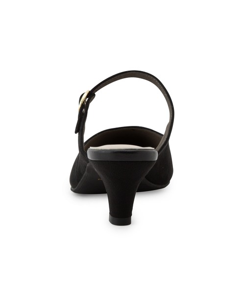 Juze（ジュゼ）の「ポインテッドストラップミュール（パンプス・レディース・ブラック/ラベンダー/ベージュ・23.0cm/23.5cm/24.0cm/24.5cm）」の5枚目の写真