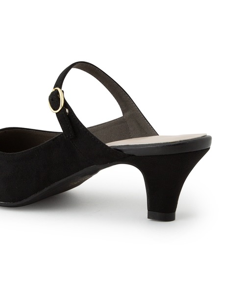 Juze（ジュゼ）の「ポインテッドストラップミュール（パンプス・レディース・ブラック/ラベンダー/ベージュ・23.0cm/23.5cm/24.0cm/24.5cm）」の20枚目の写真