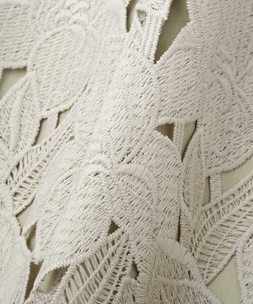 PROPORTION BODY DRESSING（プロポーションボディドレッシング）の「スプリングフラワーケミカルレースフレアスカート / 1213120108（スカート・レディース・カーキ/グレー/パープル・X-SMALL/SMALL/MEDIUM）」の17枚目の写真