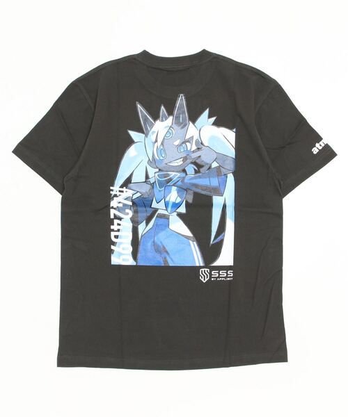 atmos pink(アトモスピンク)の「atmos x Sevnzel Collaboration S/S TEE / アトモス x セブンゼル コラボレーション S/S ティー(Tシャツ/カットソー・メンズ・ブラック・M/XL/L)」の3枚目の写真