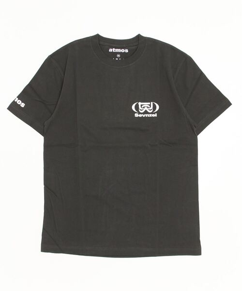 atmos pink(アトモスピンク)の「atmos x Sevnzel Collaboration S/S TEE / アトモス x セブンゼル コラボレーション S/S ティー(Tシャツ/カットソー・メンズ・ブラック・M/XL/L)」の2枚目の写真
