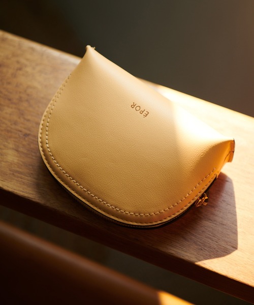 E'POR(エポール)の「【E'POR】SMALL GOODS Pouch/Y BAG Mini対応(ポーチ・レディース・チャコールグレー/ベージュ/ピンク/オレンジ・FREE)」の1枚目の写真