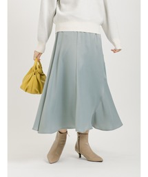 Te chichi | エンボスアシンメトリーフレアスカート(スカート)