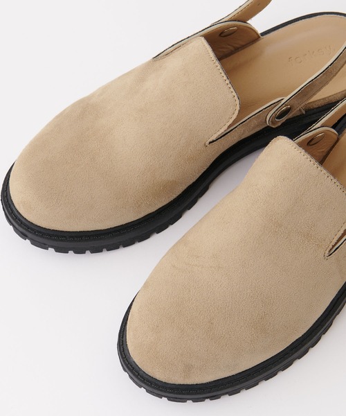 forksy.(フォルクシー)の「【forksy.】2wayトラックソール サボサンダル(サンダル・レディース・サンドベージュ/ブラック・S/M/L/LL)」の21枚目の写真