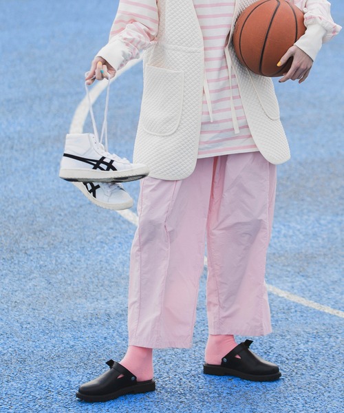 forksy.(フォルクシー)の「【forksy.】2wayトラックソール サボサンダル(サンダル・レディース・サンドベージュ/ブラック・S/M/L/LL)」の5枚目の写真