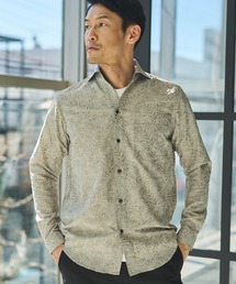 UNION STATION（ユニオンステーション）の「リネンライクエアリージャガードカッタウェイカラーシャツ（シャツ/ブラウス）」