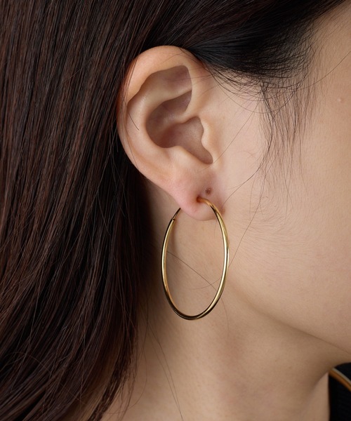 CIAOPANIC TYPY(チャオパニックティピー)の「lilフープイヤリングM(イヤリング・レディース・ゴールド/シルバー・ONE SIZE)」の6枚目の写真