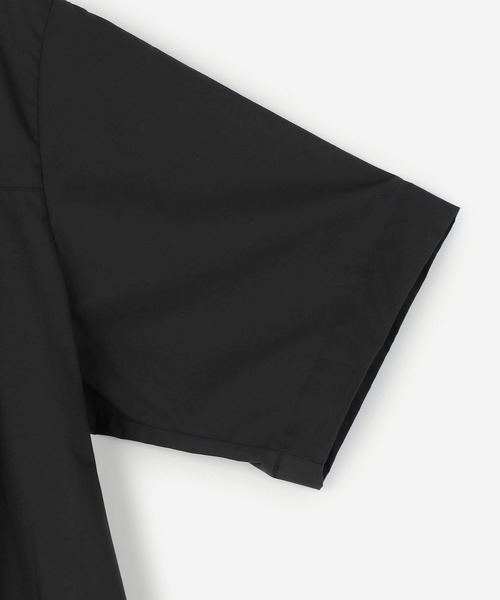HAVERSACK(ハバーザック)の「HAVERSACK | 〈別注〉半袖シャツワンピース WOMEN(シャツワンピース・レディース・ブラック/ベージュ・1)」の10枚目の写真