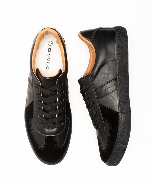 SVEC（シュベック）の「ジャーマントレーナー / GERMAN TRAINER / スニーカー（スニーカー・レディース・ホワイト系その他/ブラック・46/38/45/44/41/43/40/35/36/42/37/39）」の14枚目の写真