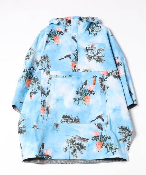 Columbia（コロンビア）の「columbia/コロンビア デシュートバレーユニセックス レインポンチョ 防水 ポケット WE8712（ポンチョ・メンズ・ブラック/マルチ・L/M）」の18枚目の写真