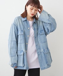 【ai.no.de】 okayama デニムブルゾン