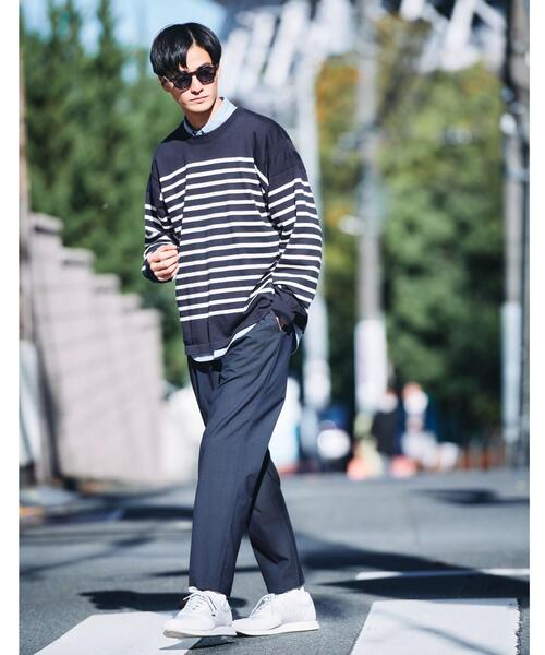 green label relaxing（グリーンレーベルリラクシング）の「TWウォッシャブルトロ 2プリーツ ユーティリティー パンツ -ウォッシャブル・ストレッチ・防シワ-（その他パンツ・メンズ・グレー/ブラック/ネイビー/モカ/ロイヤルブルー・M/L/XL/XS/S）」の11枚目の写真