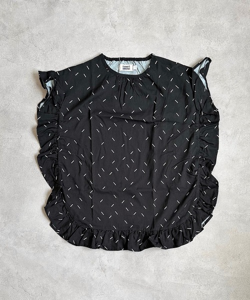 HOGAN RANCH WEAR(ホーガンランチウエア)の「ラウンドフリルワンピース(90~140cm)(ワンピース・キッズ・ブラック/パープル/ピンク・100/110/120/130/140/90)」の2枚目の写真