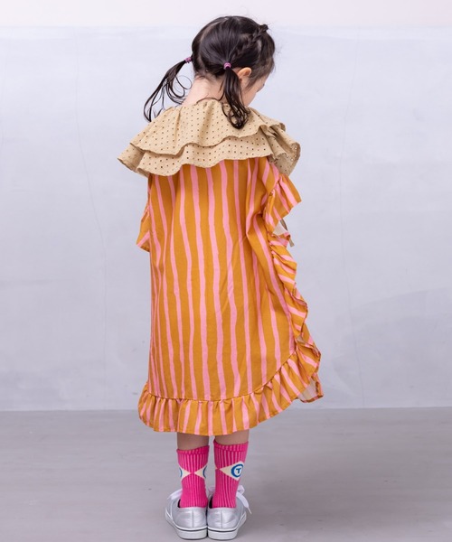 HOGAN RANCH WEAR(ホーガンランチウエア)の「ラウンドフリルワンピース(90~140cm)(ワンピース・キッズ・ブラック/パープル/ピンク・100/110/120/130/140/90)」の12枚目の写真