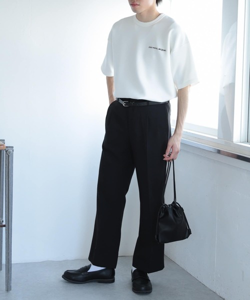 SENSE OF PLACE by URBAN RESEARCH(センスオブプレイスバイアーバンリサーチ)の「『別注』グラフィックアートTシャツ(5分袖)C(Tシャツ/カットソー・メンズ・ブルー/ホワイト/ブラック・MEDIUM/LARGE)」の11枚目の写真