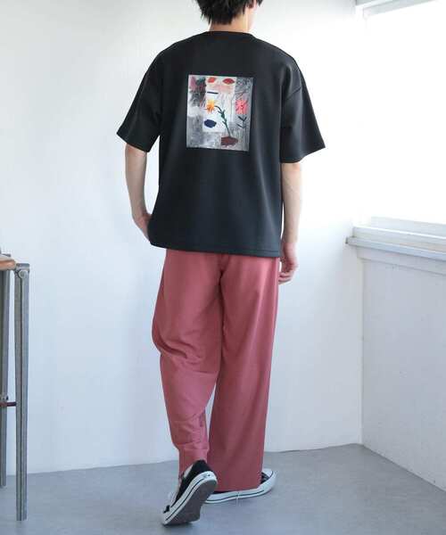SENSE OF PLACE by URBAN RESEARCH(センスオブプレイスバイアーバンリサーチ)の「『別注』グラフィックアートTシャツ(5分袖)C(Tシャツ/カットソー・メンズ・ブルー/ホワイト/ブラック・MEDIUM/LARGE)」の22枚目の写真
