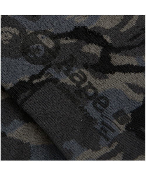 AAPE BY A BATHING APE（エーエイプバイアベイシングエイプ）の「AAPE SOCKS（ソックス/靴下・メンズ・ベージュ系その他6/ホワイト系その他/ブラック系その他・LARGE/SMALL）」の9枚目の写真