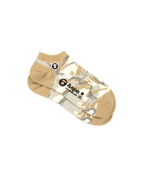 AAPE BY A BATHING APE（エーエイプバイアベイシングエイプ）の「AAPE SOCKS（ソックス/靴下・メンズ・ベージュ系その他6/ホワイト系その他/ブラック系その他・LARGE/SMALL）」の10枚目の写真