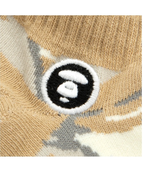 AAPE BY A BATHING APE（エーエイプバイアベイシングエイプ）の「AAPE SOCKS（ソックス/靴下・メンズ・ベージュ系その他6/ホワイト系その他/ブラック系その他・LARGE/SMALL）」の11枚目の写真