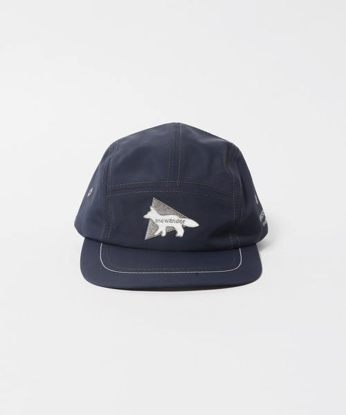 23SS キャップ　帽子　メゾンキツネ×アンドワンダー　and wander and wander (アンドワンダー) NYLON CAP MKxAWD / ×メゾンキツネ