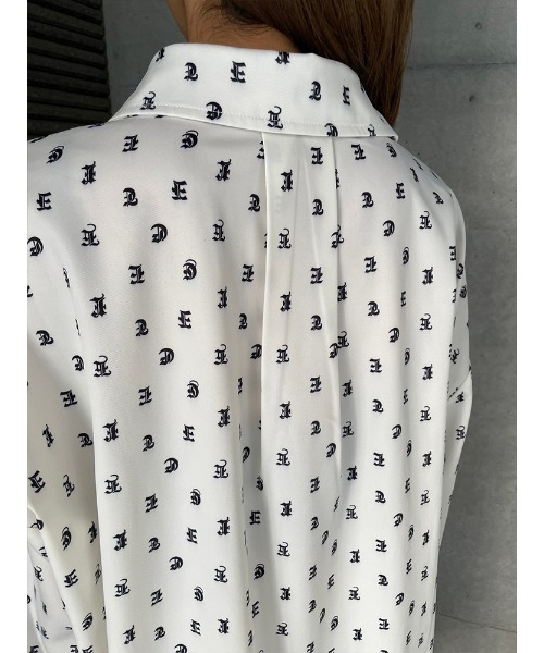 ENVYM(アンビー)の「リラックスElogoSH(シャツ/ブラウス・レディース・ブラック/ホワイト・FREE)」の10枚目の写真