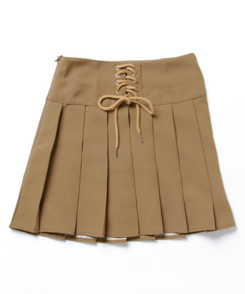 SPIGA（スピーガ）の「ﾚｰｽｱｯﾌﾟﾌﾟﾘｰﾂﾐﾆｽｶｰﾄ（スカート）」 - WEAR