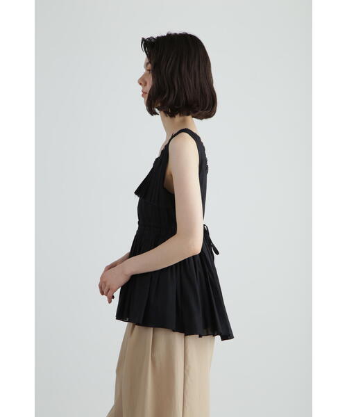 JILL STUART(ジルスチュアート)の「◆コットンローンプリーツブラウス(シャツ/ブラウス・レディース・ホワイト/ブラック・SMALL/MEDIUM)」の16枚目の写真