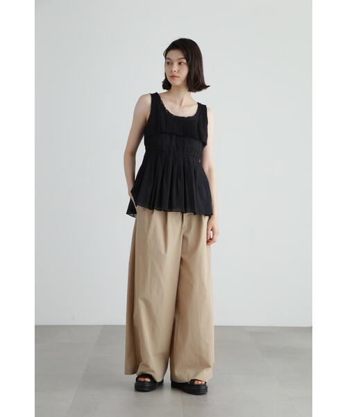 JILL STUART(ジルスチュアート)の「◆コットンローンプリーツブラウス(シャツ/ブラウス・レディース・ホワイト/ブラック・SMALL/MEDIUM)」の20枚目の写真
