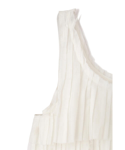JILL STUART(ジルスチュアート)の「◆コットンローンプリーツブラウス(シャツ/ブラウス・レディース・ホワイト/ブラック・SMALL/MEDIUM)」の12枚目の写真