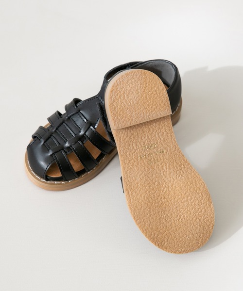 menue（メヌエ）の「キッズグルカサンダル（サンダル・キッズ・ブラック/ブラウン/グリーン/イエロー/アイボリー・15.0cm/16.0cm/17.0cm/18.0cm/19.0cm/20.0cm/21.0cm）」の14枚目の写真