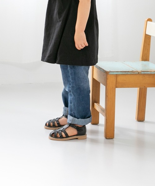menue（メヌエ）の「キッズグルカサンダル（サンダル・キッズ・ブラック/ブラウン/グリーン/イエロー/アイボリー・15.0cm/16.0cm/17.0cm/18.0cm/19.0cm/20.0cm/21.0cm）」の18枚目の写真