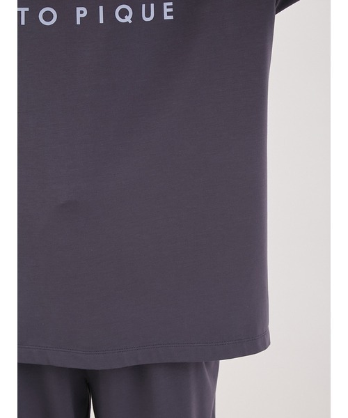 gelato pique（ジェラートピケ）の「【COOL】【UNISEX】シロクマワンポイントビッグTシャツ（Tシャツ/カットソー・レディース・ネイビー・S-M/M-L）」の17枚目の写真