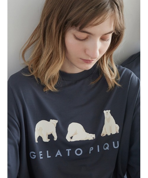 gelato pique（ジェラートピケ）の「【COOL】【UNISEX】シロクマ