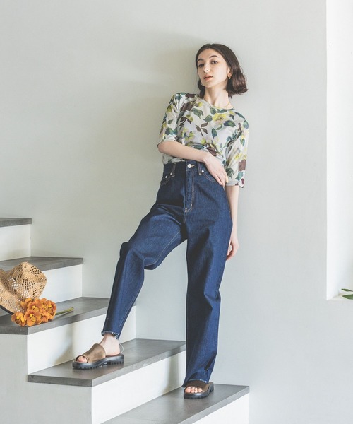 eL（エル）の「【eL】Sheer Pullover 5S/194430（Tシャツ/カットソー・レディース・ホワイト/ブラック/カーキ/グリーン系その他・FREE）」の14枚目の写真