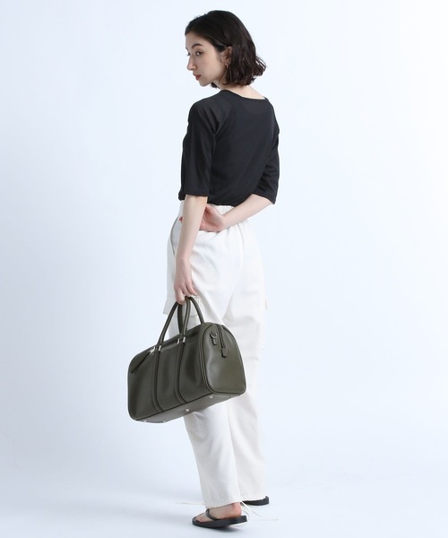 eL（エル）の「【eL】Sheer Pullover 5S/194430（Tシャツ/カットソー・レディース・ホワイト/ブラック/カーキ/グリーン系その他・FREE）」の21枚目の写真