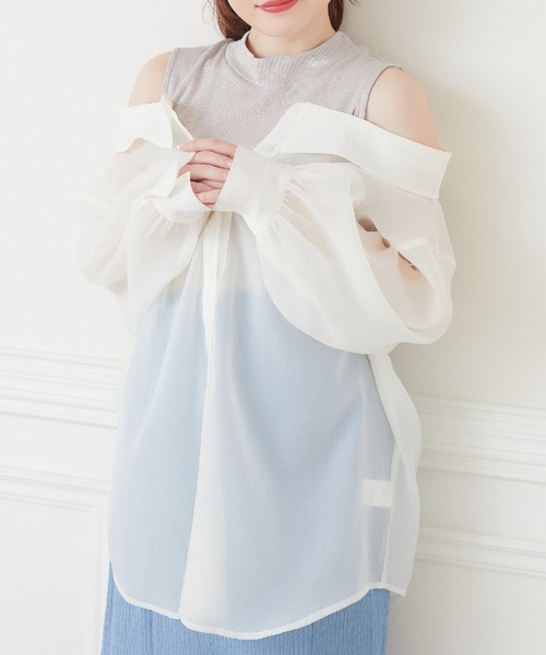 セール】マルチwayシアーSHセット（シャツ/ブラウス）｜ems excite  