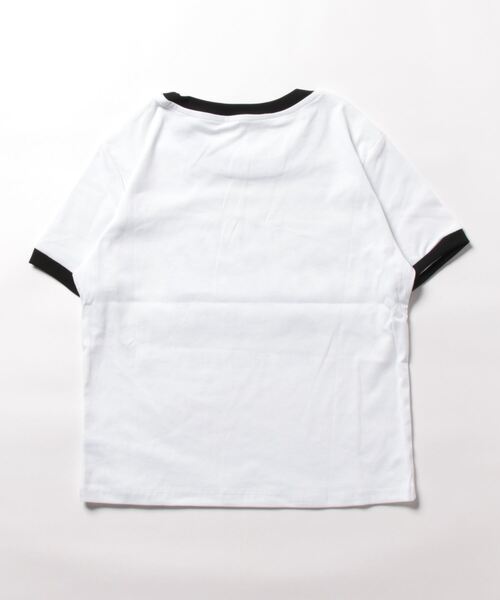 SPIGA(スピーガ)の「CollegeロゴプリントTシャツ(Tシャツ/カットソー・レディース・ホワイト/ブラック/カーキ/ピンク系その他・FREE)」の17枚目の写真