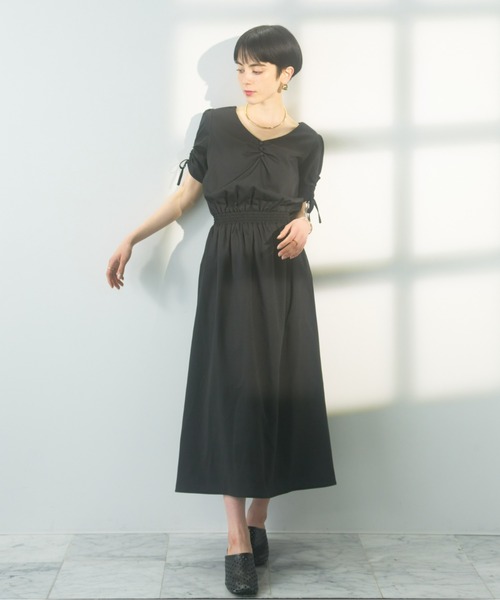 DRWCYS（ドロシーズ）の「ギャザースリーブワンピース gathered