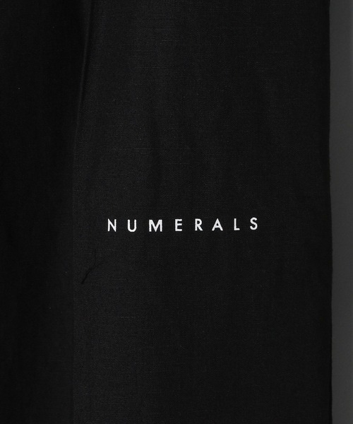 NUMERALS（ヌメラルズ）の「[NUMERALS]ベルトリネンイージーパンツ（スラックス・メンズ・ブラック/マスタード・MEDIUM/LARGE）」の10枚目の写真